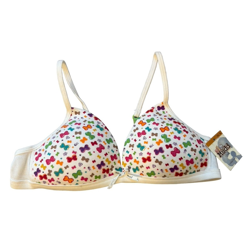 MUDD Girls size‎ 36A Butterfy wireless bra style 700 new